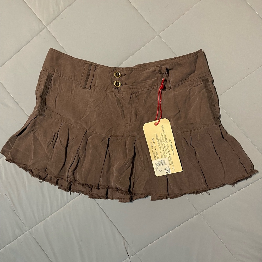 Da-Nang Chocolate Brown Skirt